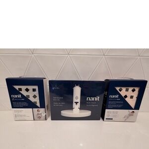 Nanit Multi-Stand and Breathing Wear Bundle Band‎ and 2 Pajamas 0-3M New